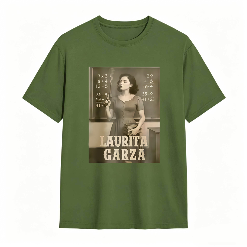Math Teacher With Calculations And Books Unisex Classic T-shirt
