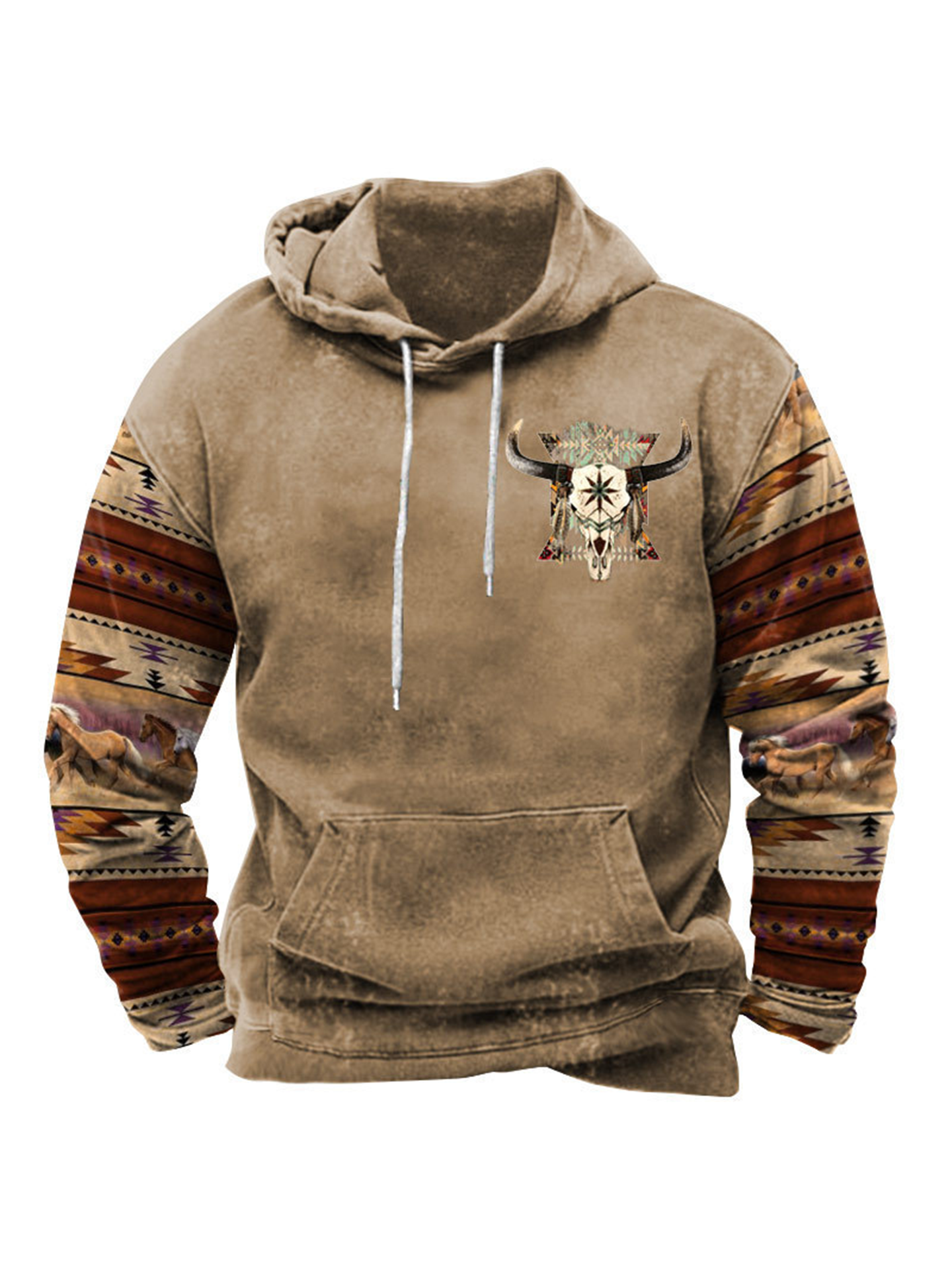 Men's Clothing Retro European And American Street Sweatshirts
