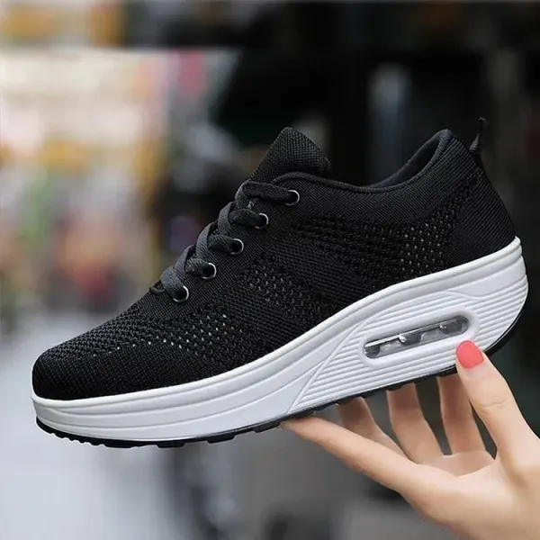 ??Last Day Promotion 50% OFF - Women light air flying woven mesh orthopedic Sneakers