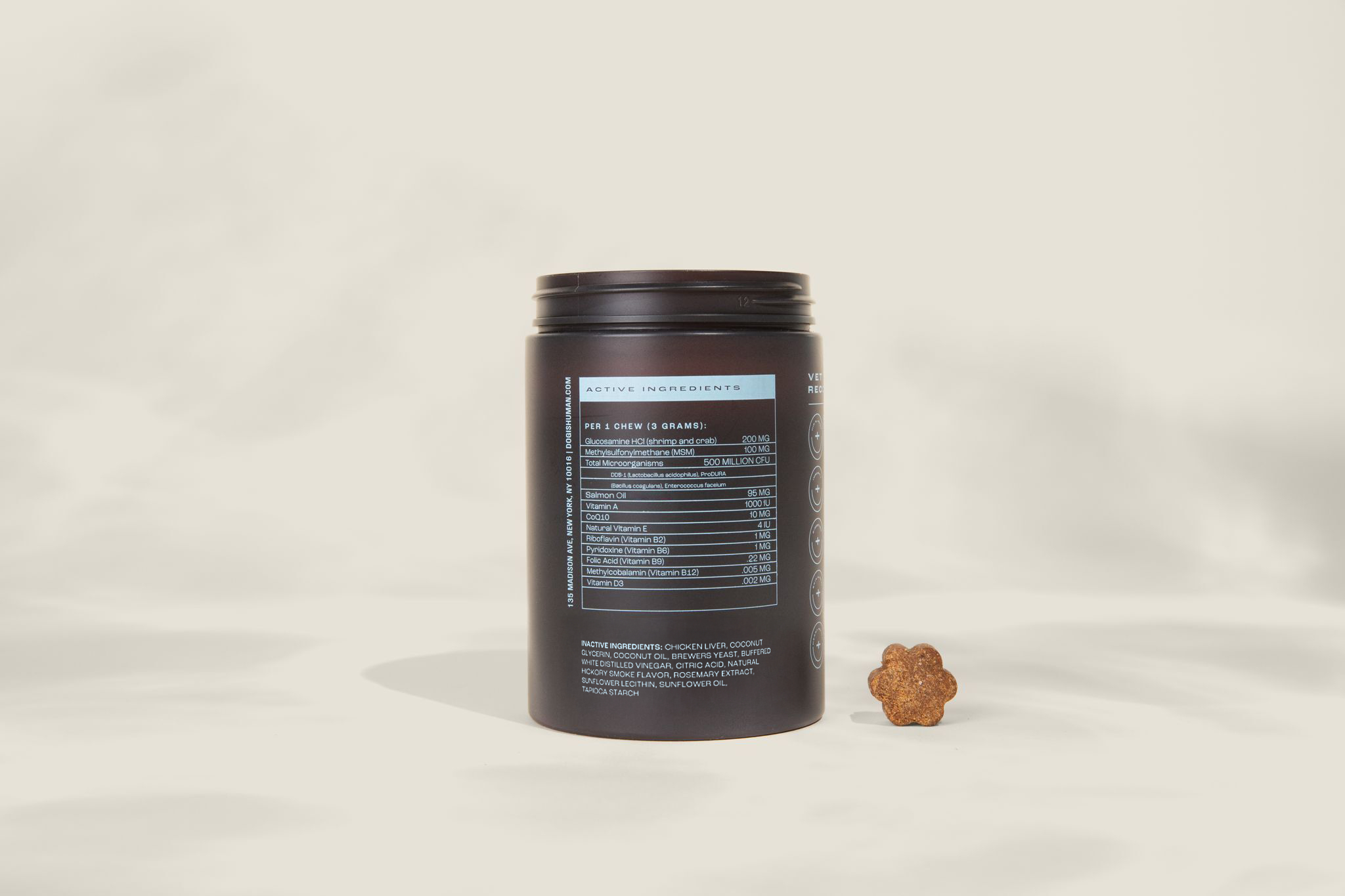 Daily All-in-One Dog Multivitamin Soft Chews, 100% Human Grade Ingredients