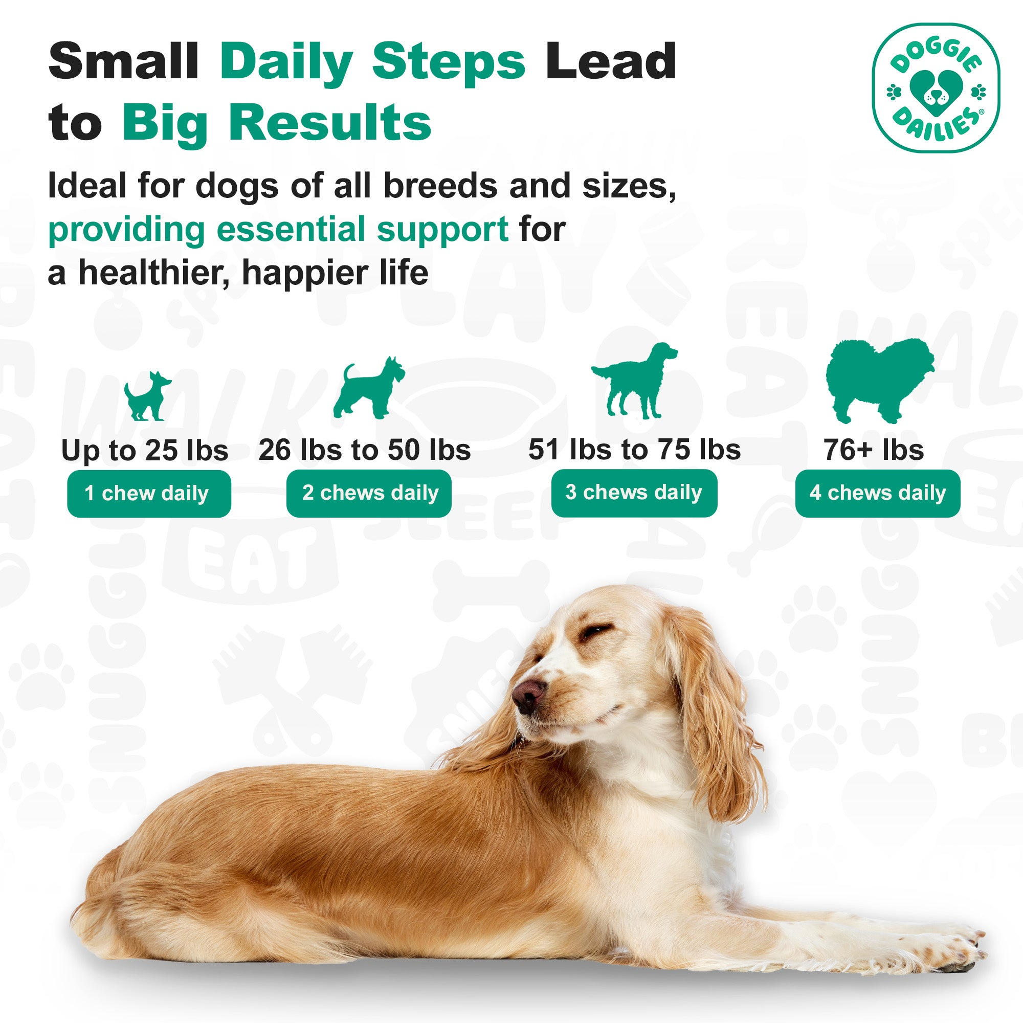 Dog Calming Soft Chews, Natural Daily Stress & Anxiety Support Supplement