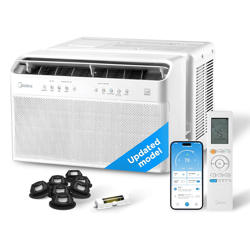 U Shaped Smart Inverter Window Air Conditioner