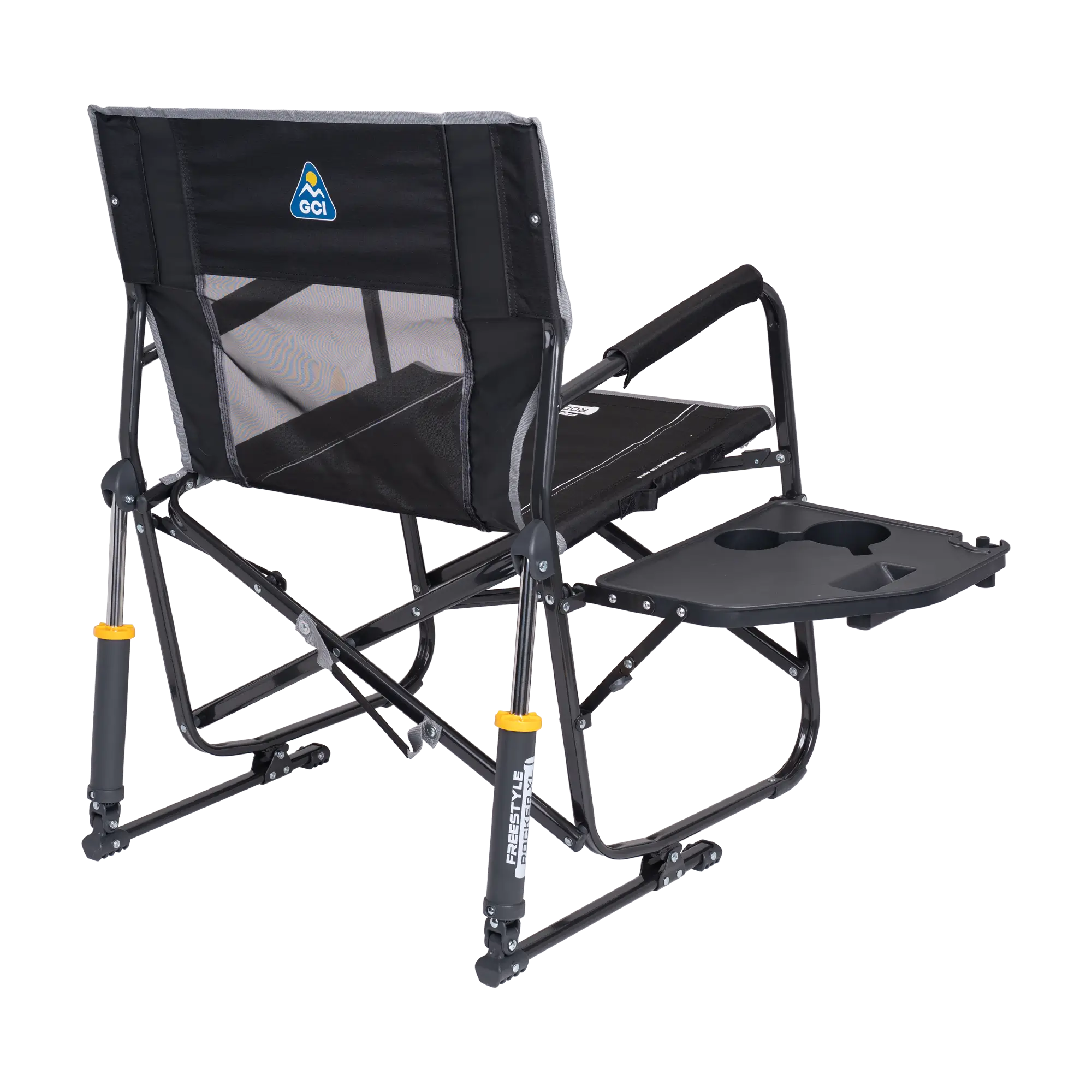 Buy 1 Get 1 Free - Foldable Rocking Chair With Side Table 
