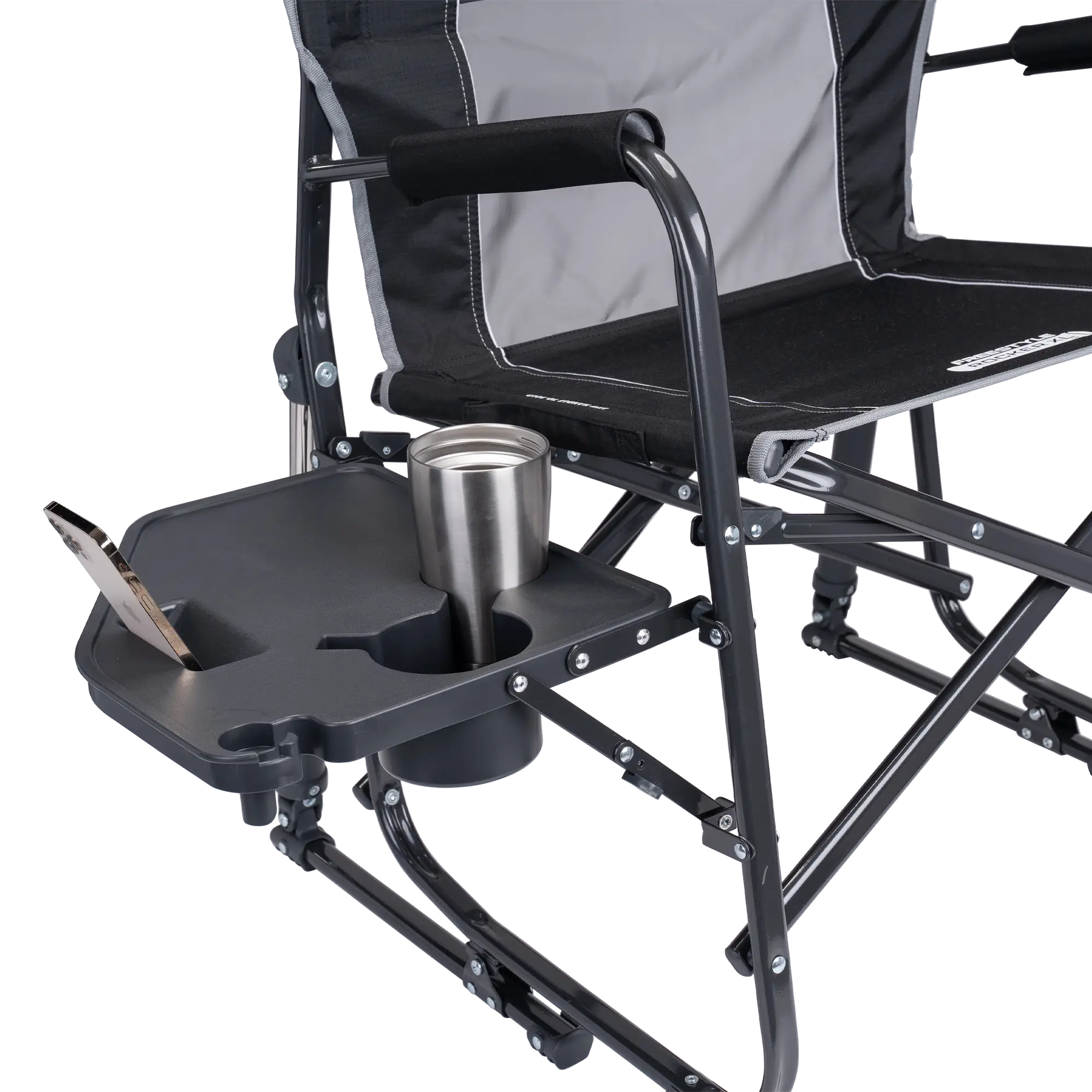 Buy 1 Get 1 Free - Foldable Rocking Chair With Side Table 