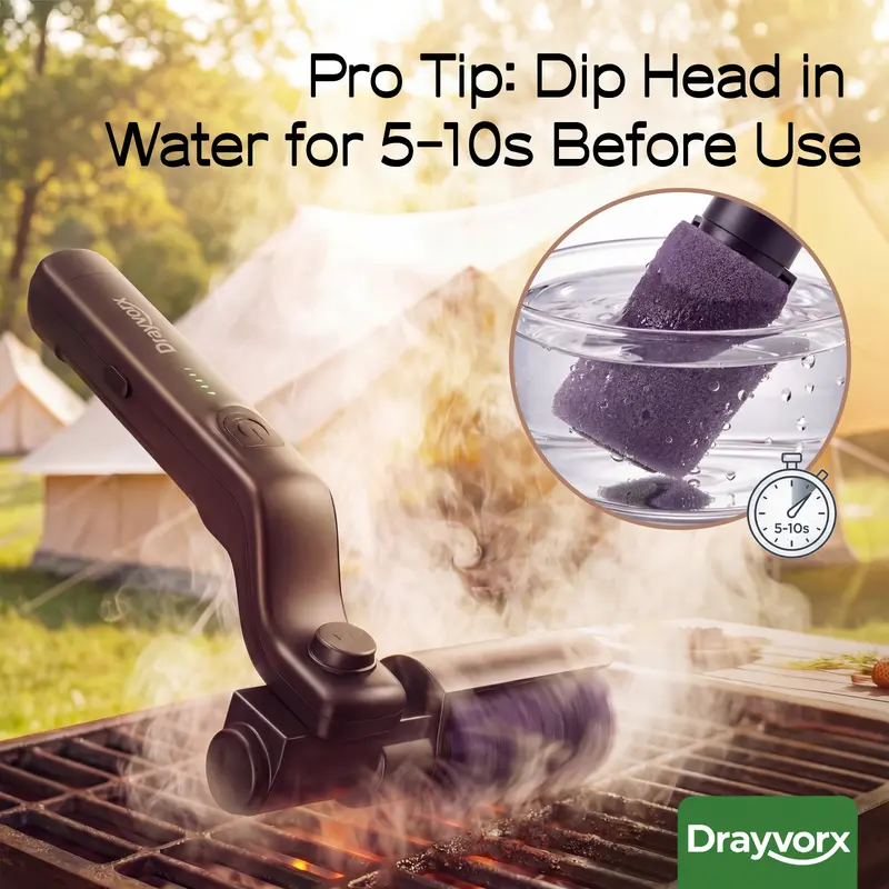 2026 Electric Grill Brush for Outdoor