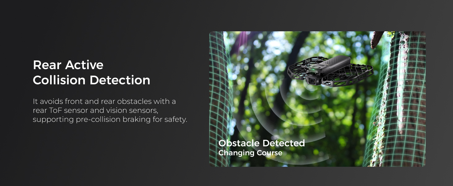 Rear Active Collision Detection