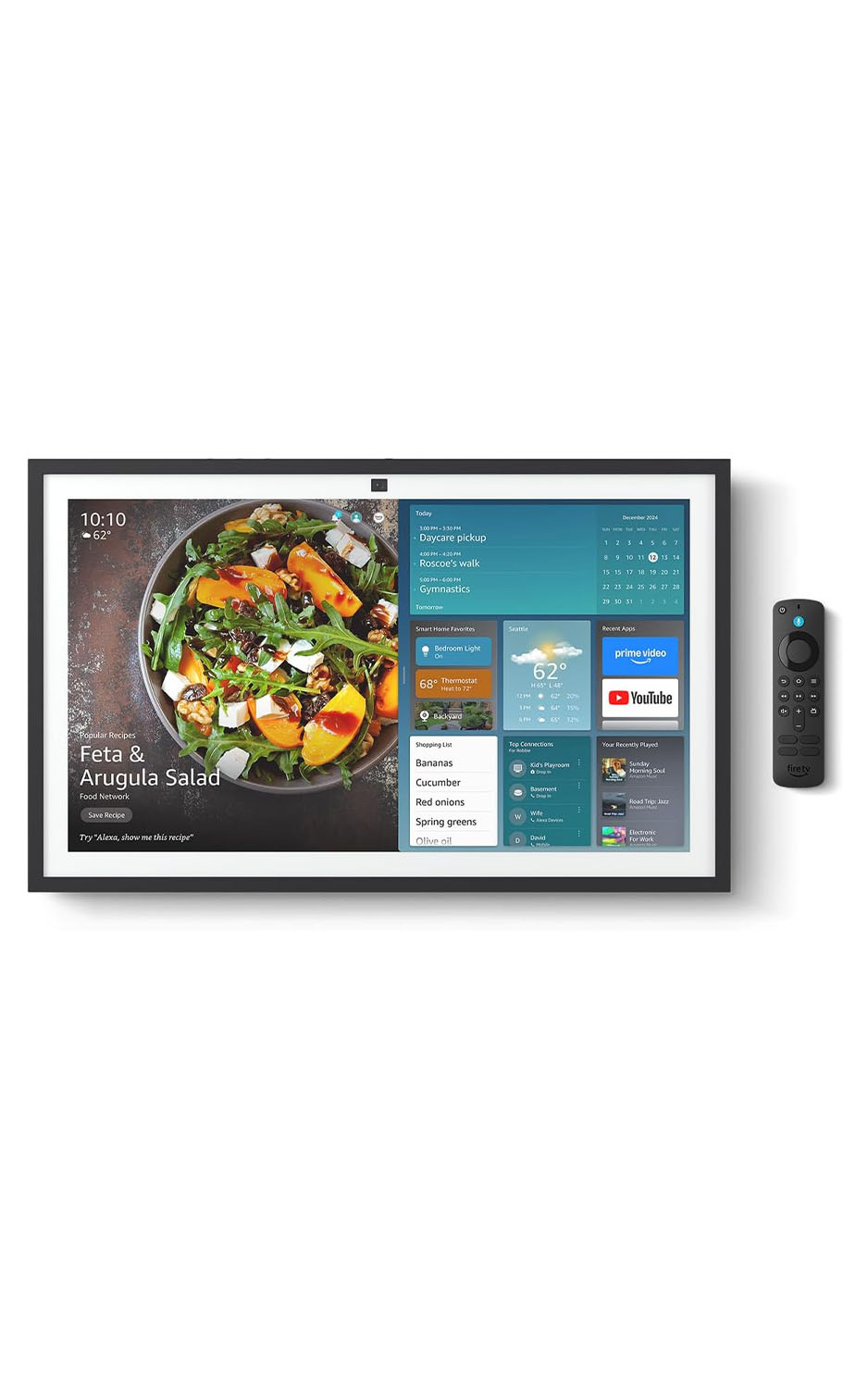 21" Full-HD Smart Display With Built-in Fire TV and Al
