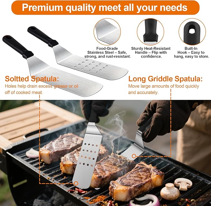 Professional Griddle Accessories Kit(42PCS)