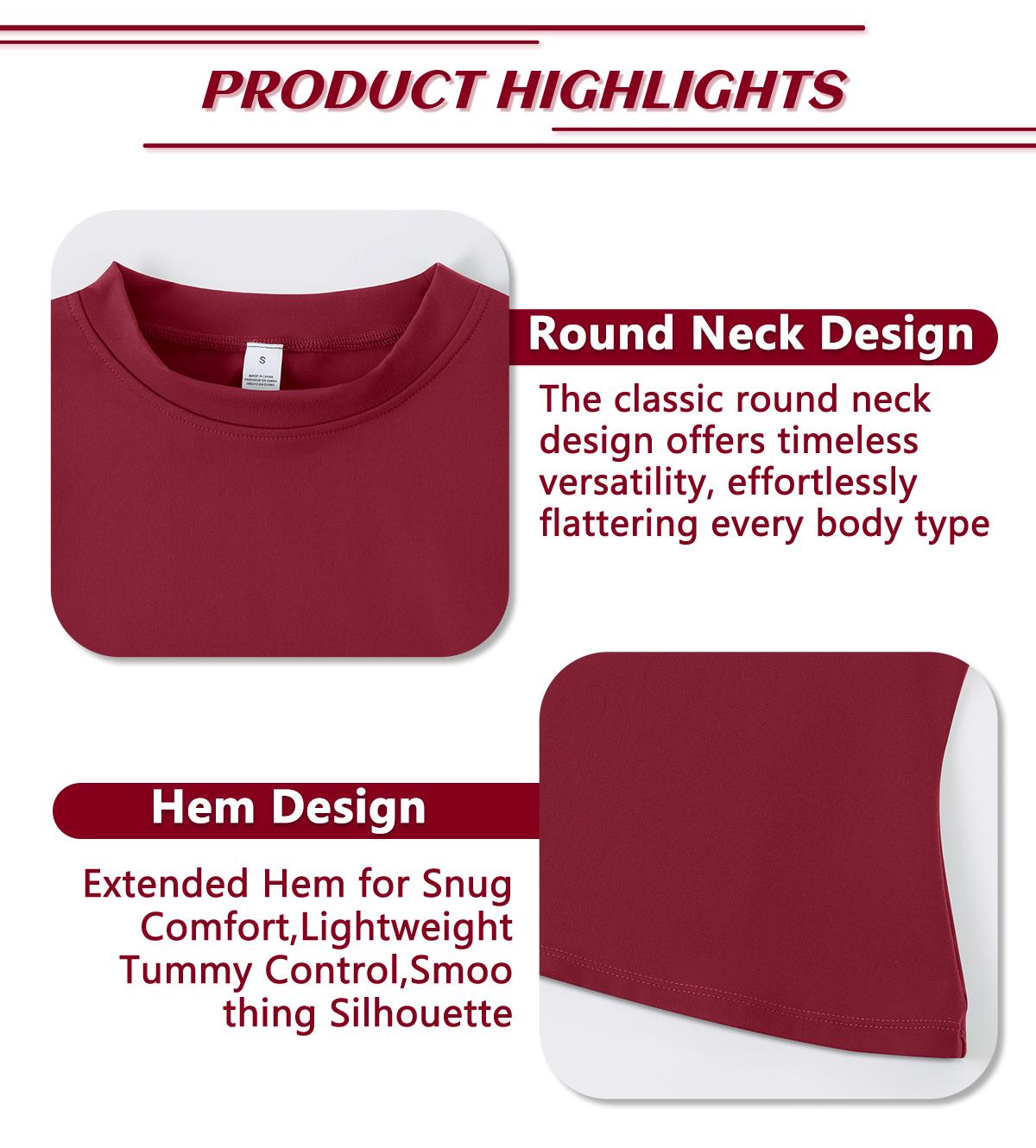 TimeOFF 5-Piece Solid Sports Tee Set Round Neck Slim Stretchy Ideal for Yoga Gym Workouts Women's Athletic Wear Sporty Style Clothes gym shirts workout tops oversized gym shirts Fitness Outfit,summerwins TimeOFF 5-Piece Solid Sports Tee Set Round Neck Slim Stretchy Ideal for Yoga Gym Workouts Women's Athletic Wear Sporty Style Clothes gym shirts workout tops oversized gym shirts Fitness Outfit,summerwins