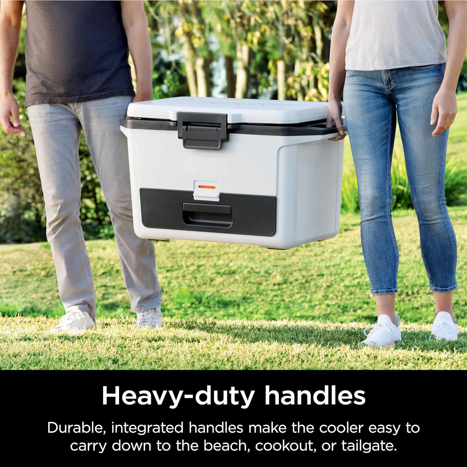 50qt Multifunctional Cooler With Dry Drawer