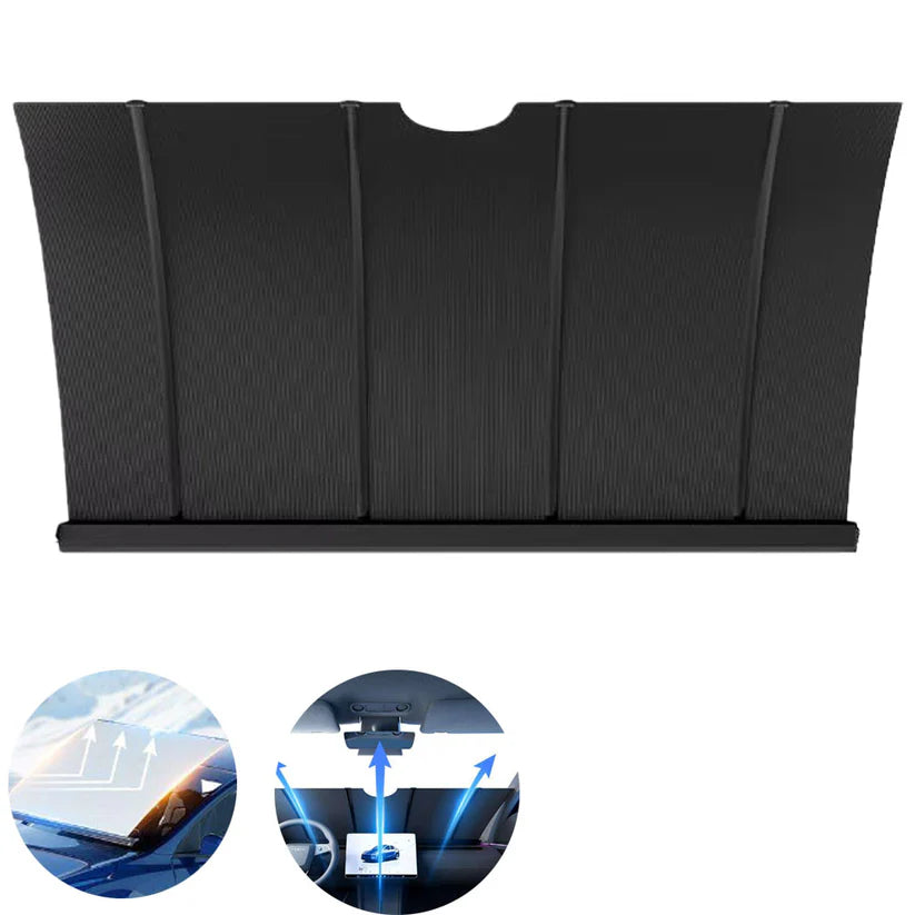 TAVDAT&trade; Custom Model Motorized Windshield Sunshade