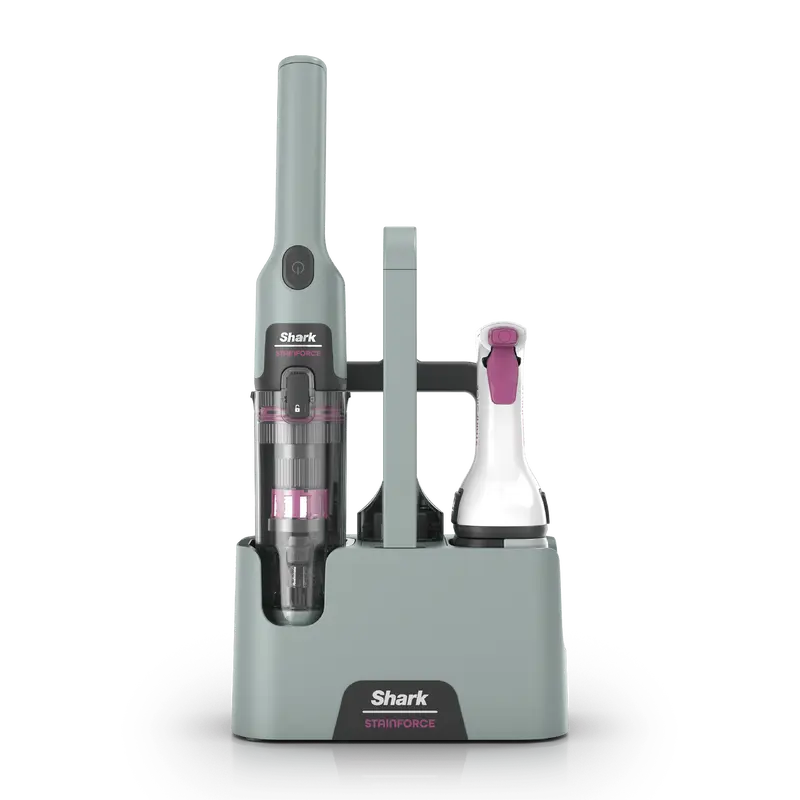 StainForce Handheld Spot & Stain Cleaner with Storage Caddy & Crevice Tool