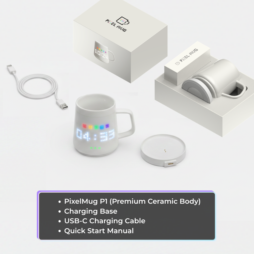 The Customizable Pixel Art LED Smart Mug