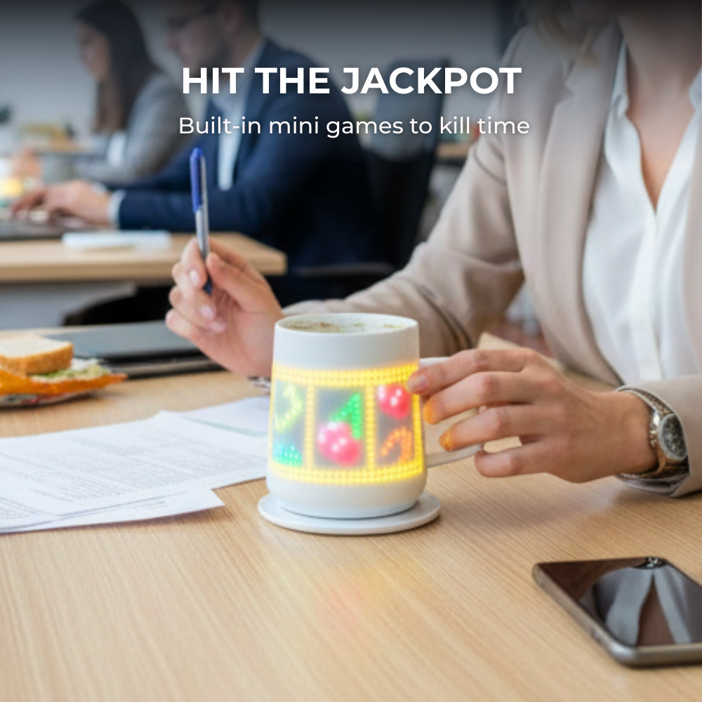 The Customizable Pixel Art LED Smart Mug