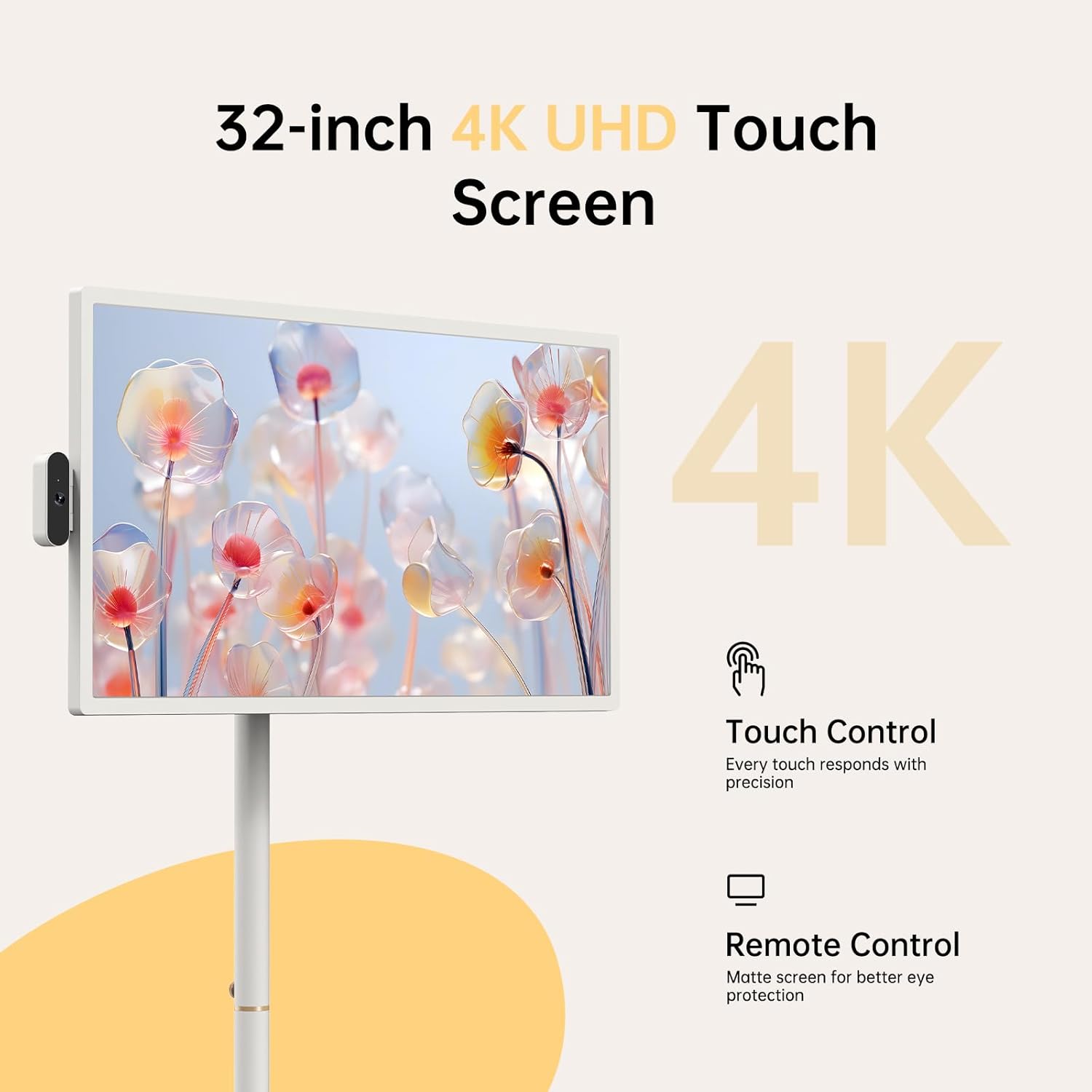 32 Inch UHD 4K Smart Portable TV