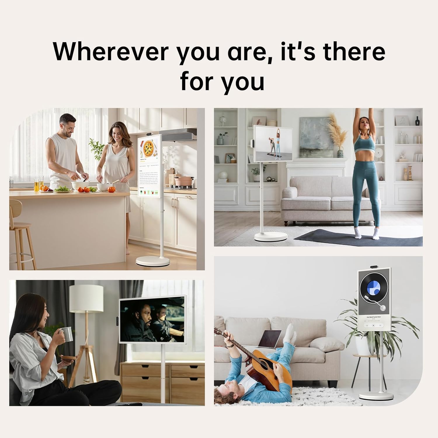 32 Inch UHD 4K Smart Portable TV