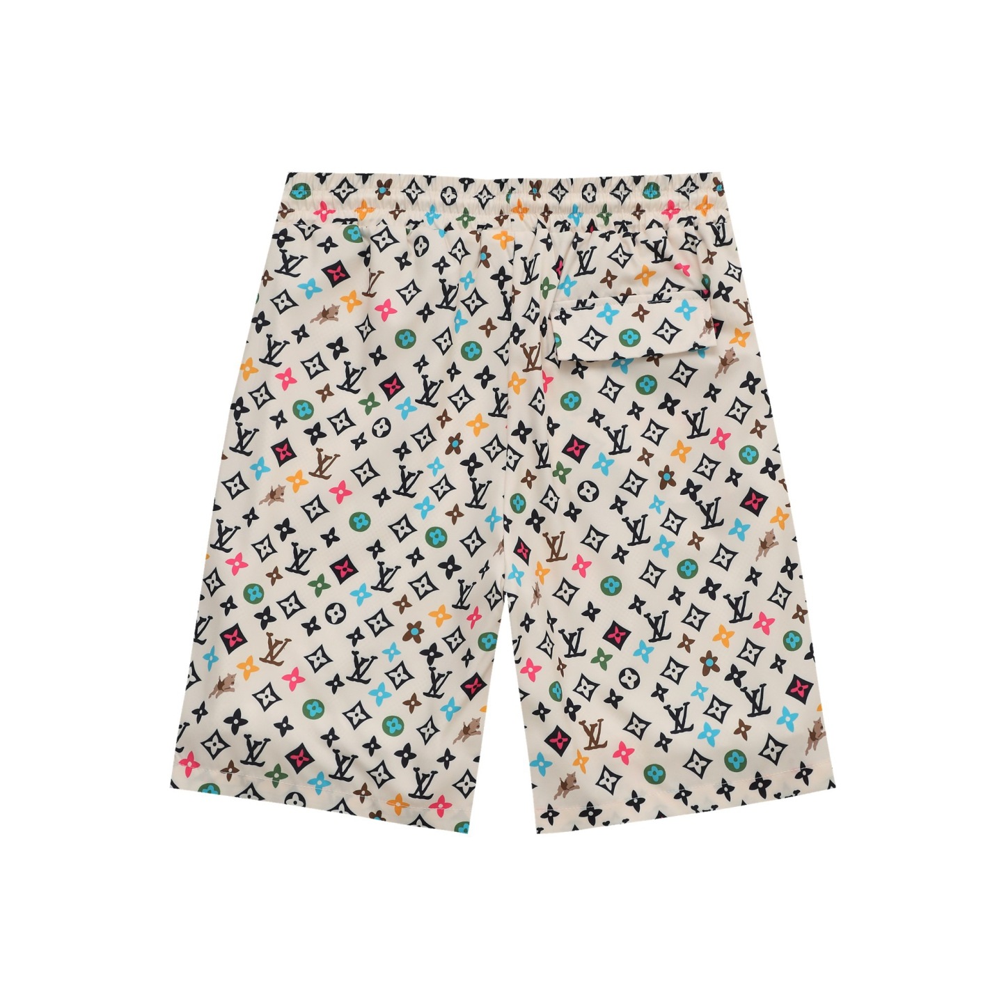 1V Colorful Full Print Short Sleeve Set