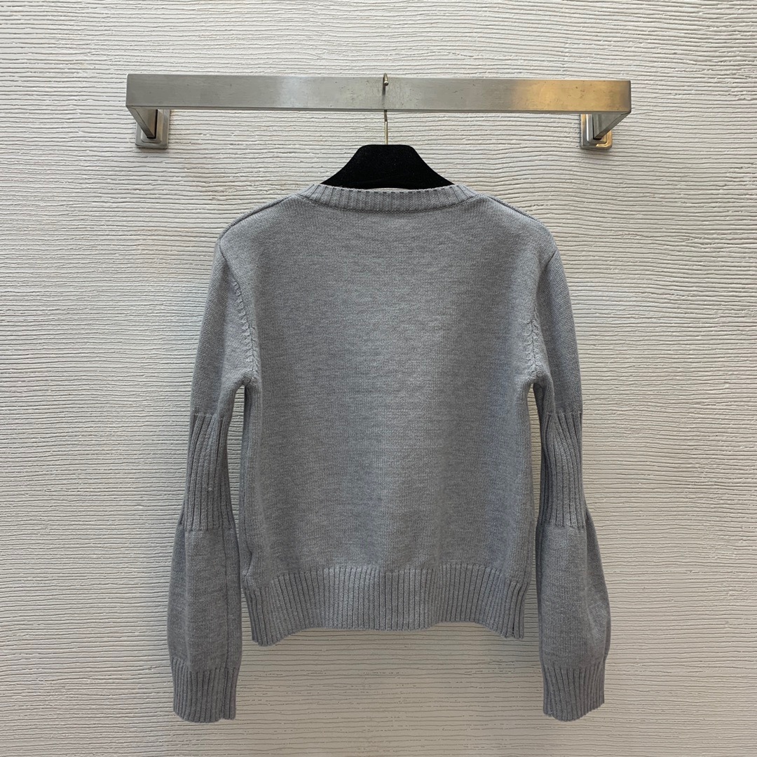XX Elastic long sleeved knitted sweater in 3 colors
