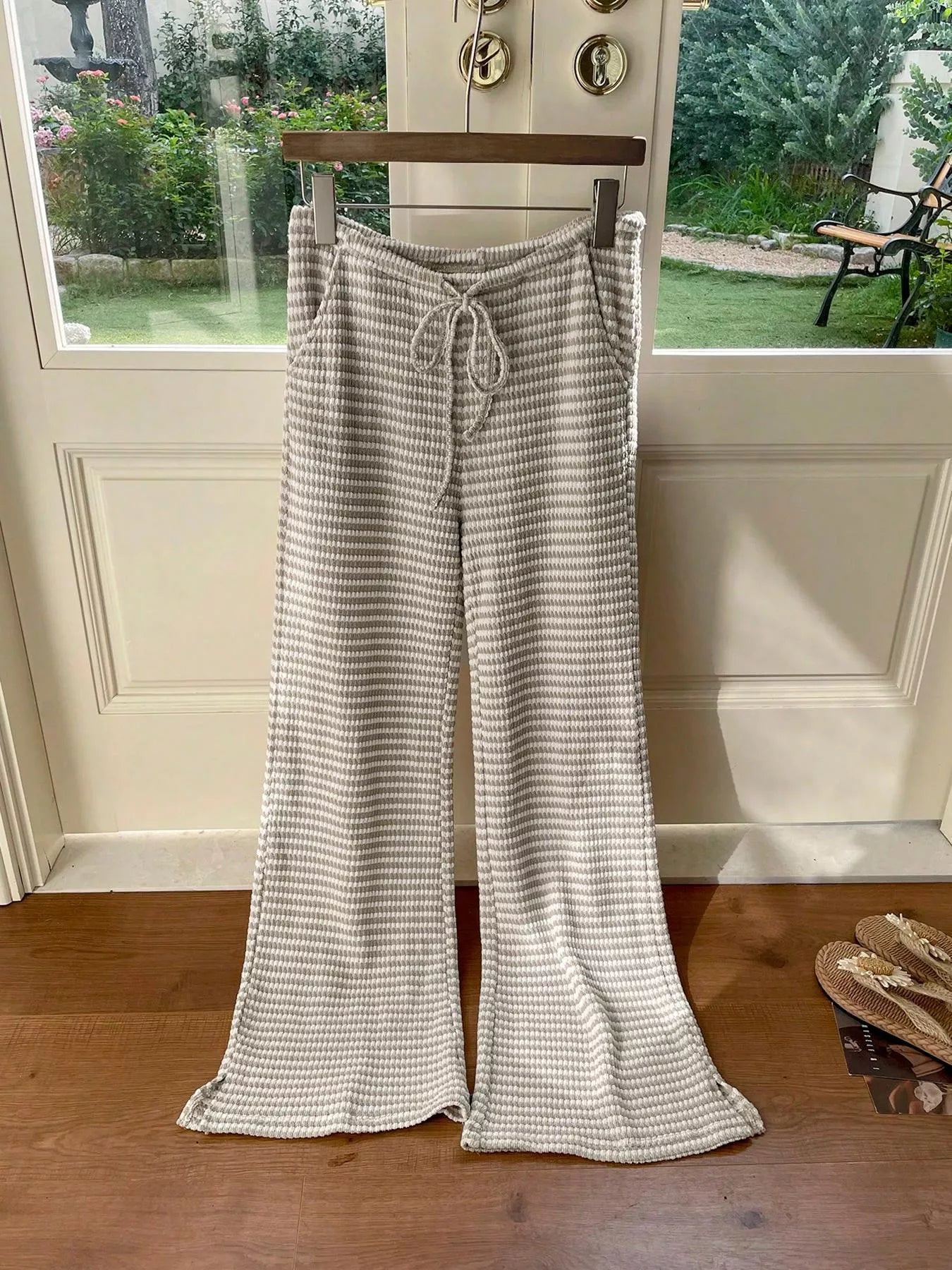 Hazel Blues® |  Drawstring Wide Leg Pants
