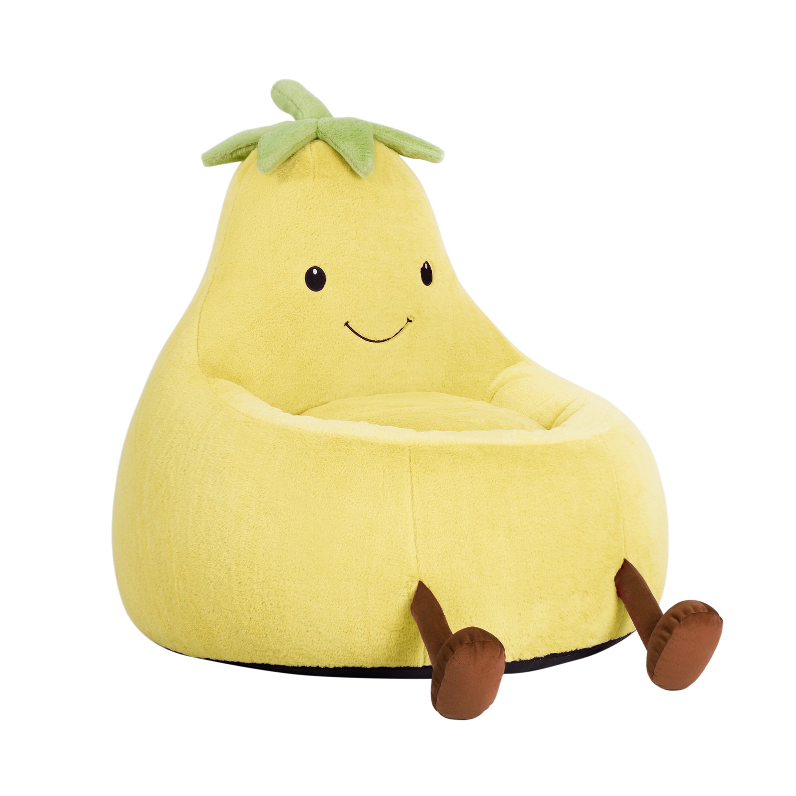 Eggplant Bean Bag Chair – Soft ＆ Supportive