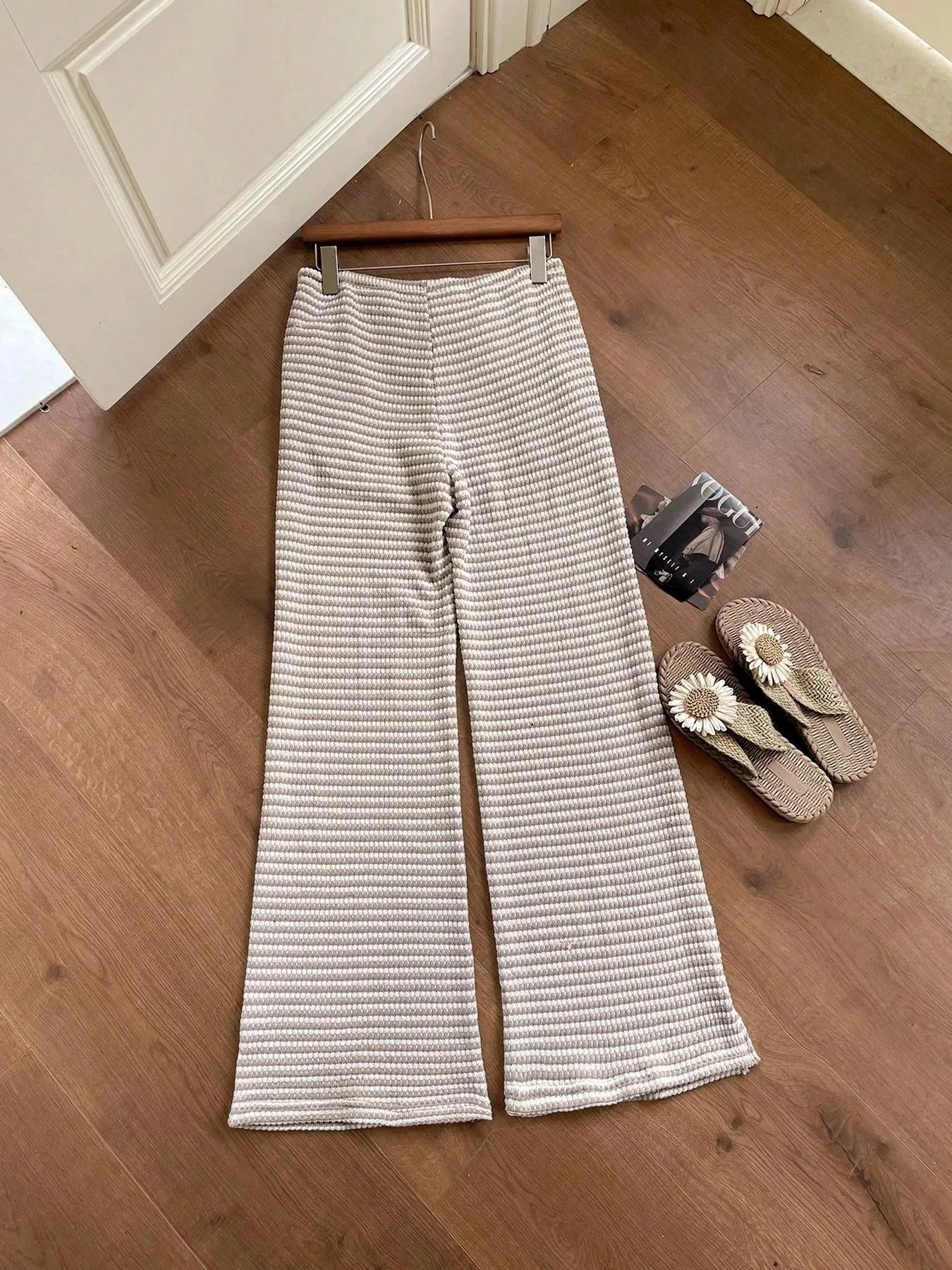 Hazel Blues® |  Drawstring Wide Leg Pants