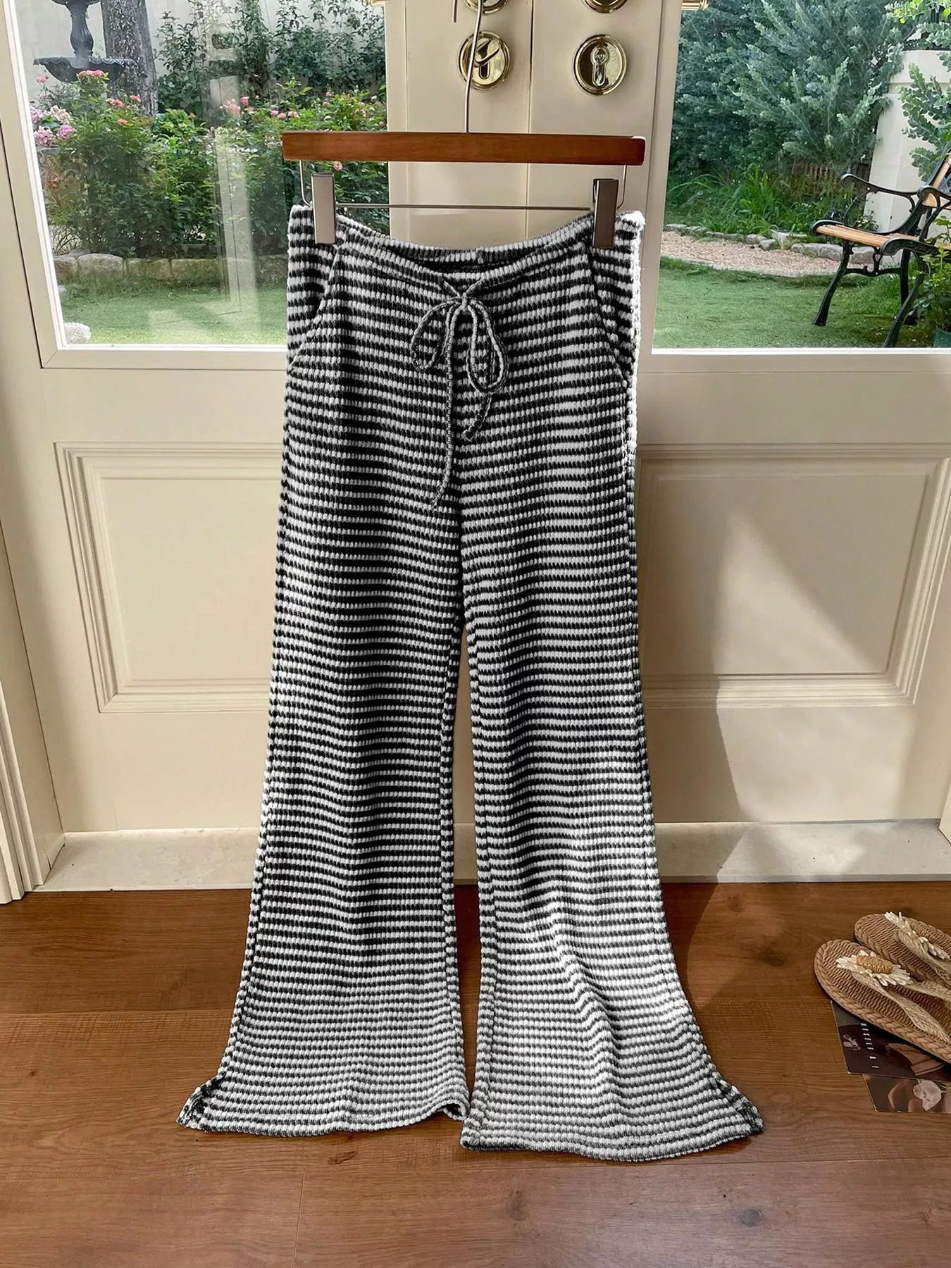 Hazel Blues® |  Drawstring Wide Leg Pants
