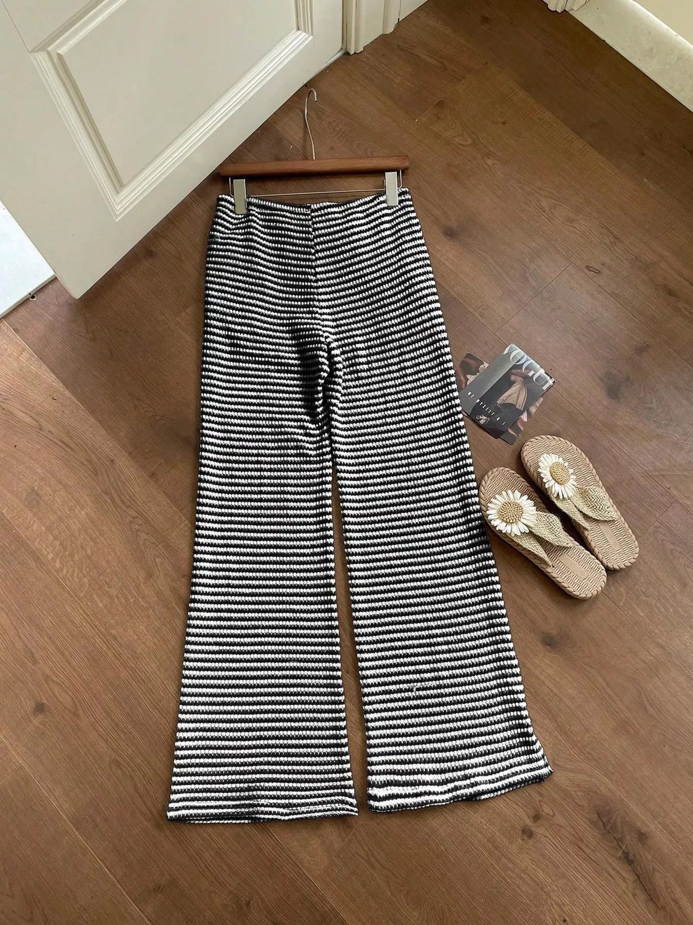 Hazel Blues® |  Drawstring Wide Leg Pants