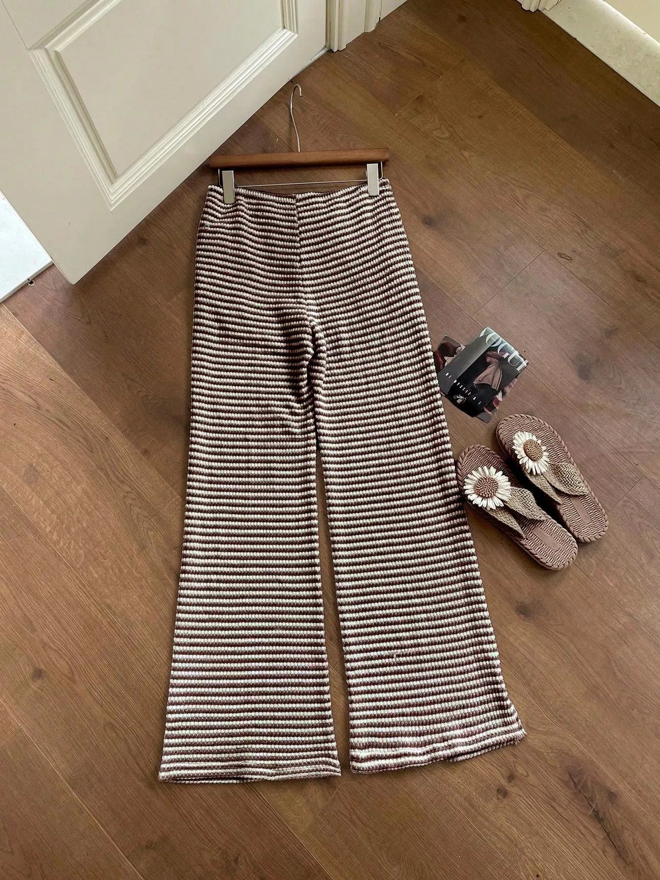 Hazel Blues® |  Drawstring Wide Leg Pants