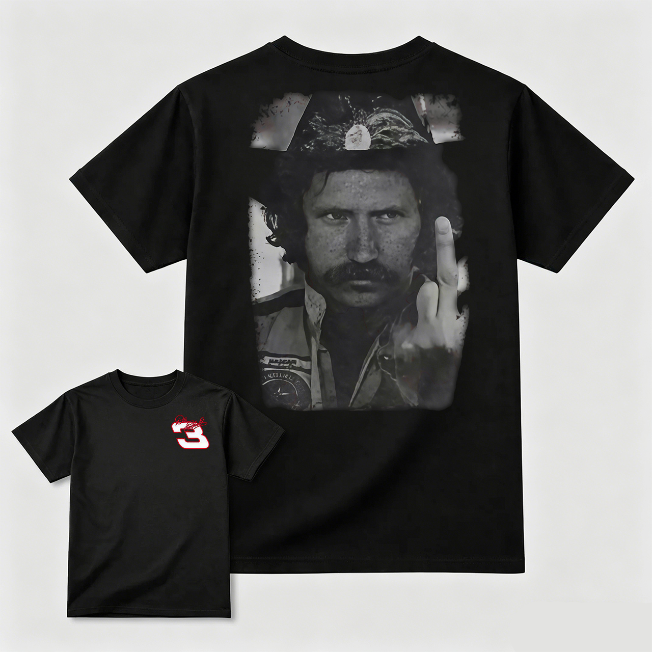 Dale Earnhardt Middle Finger Vintage Style Unisex T-shirt, Racing Middle Finger shirt, Racing Fan SweatShirt, Nascar Shirt , Car racing shirt, Lovers Racing, Unisex Sweatshirt, Vintage sweatshirt, Gift Birthday, Trending shirt,