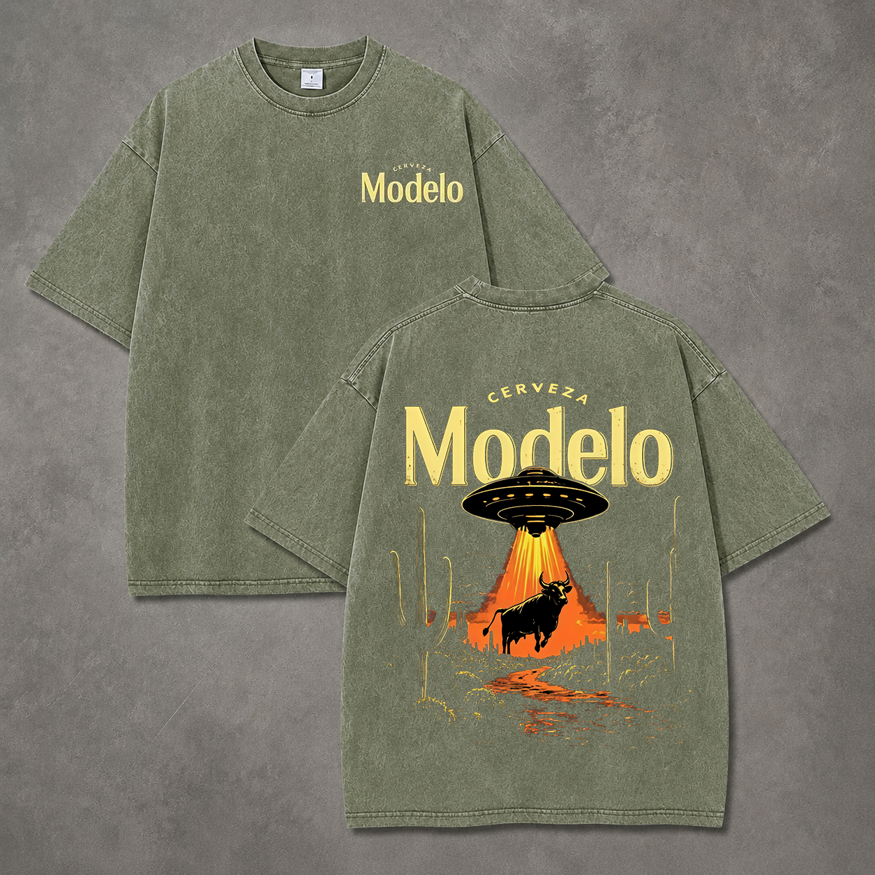 Desert Encounter Vintage Graphic Tee