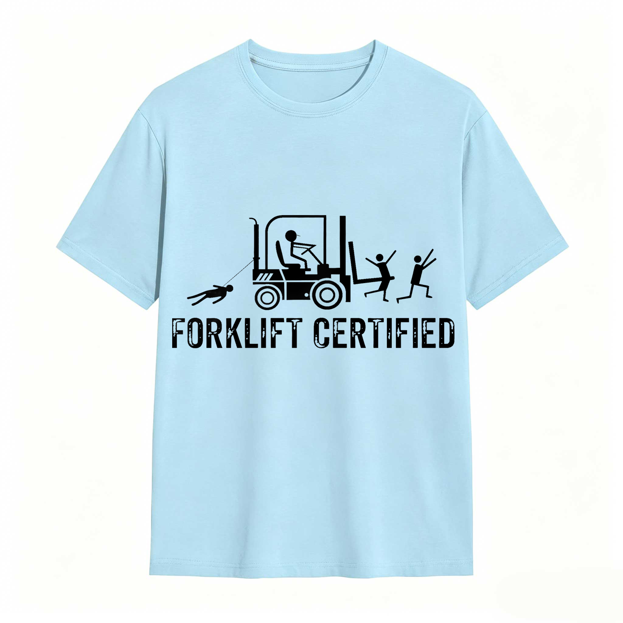 Forklift Certified Shirt, Funny Certified Forklift Operator T-Shirt Graphic tees