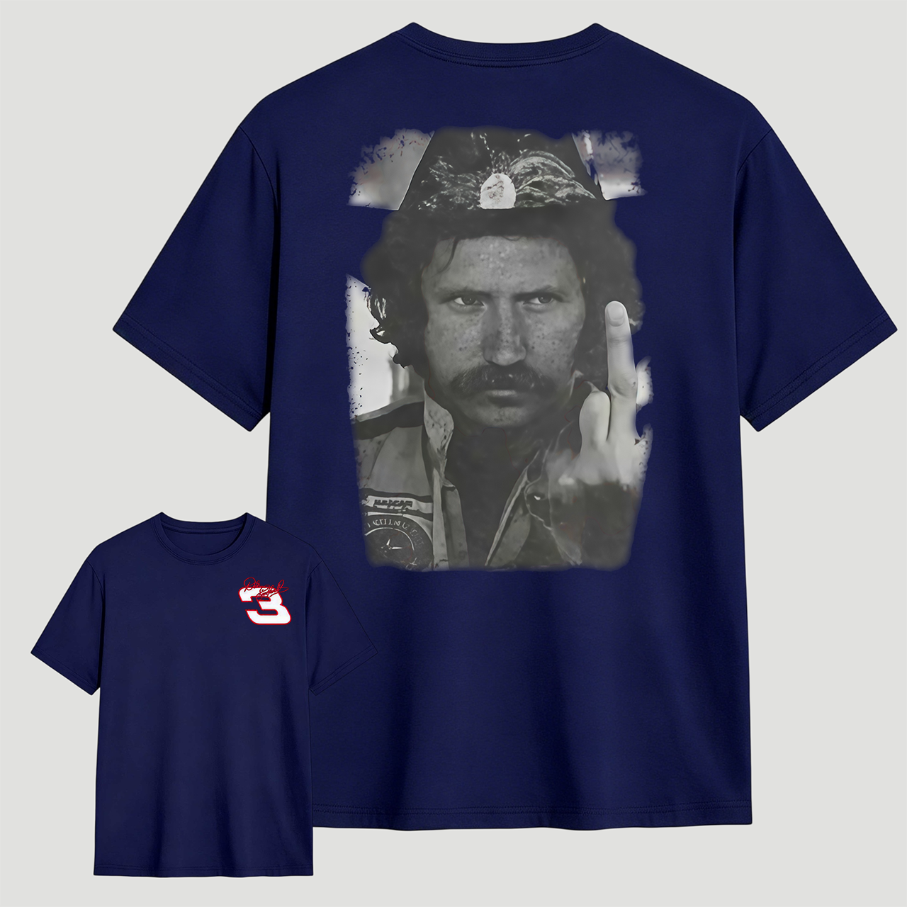 Dale Earnhardt Middle Finger Vintage Style Unisex T-shirt, Racing Middle Finger shirt, Racing Fan SweatShirt, Nascar Shirt , Car racing shirt, Lovers Racing, Unisex Sweatshirt, Vintage sweatshirt, Gift Birthday, Trending shirt,