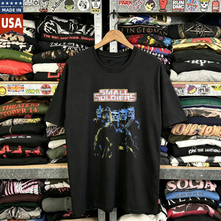 CozTee  Small Soldiers Robot Army Action Figure  Graphic T-Shirt