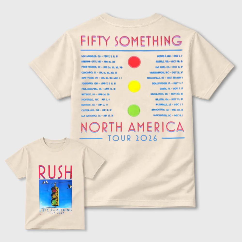 Rush Band Stoplight 2026 Concert Classic T-Shirt
