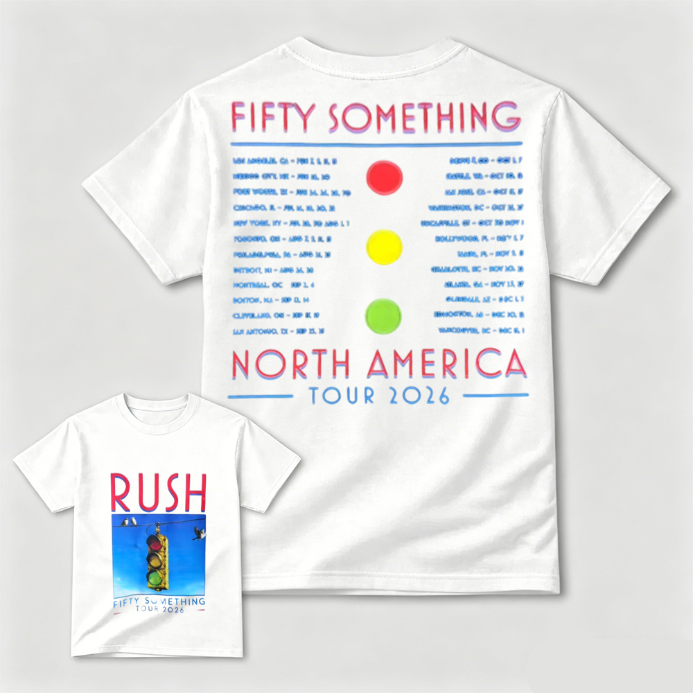Rush Band Stoplight 2026 Concert Classic T-Shirt