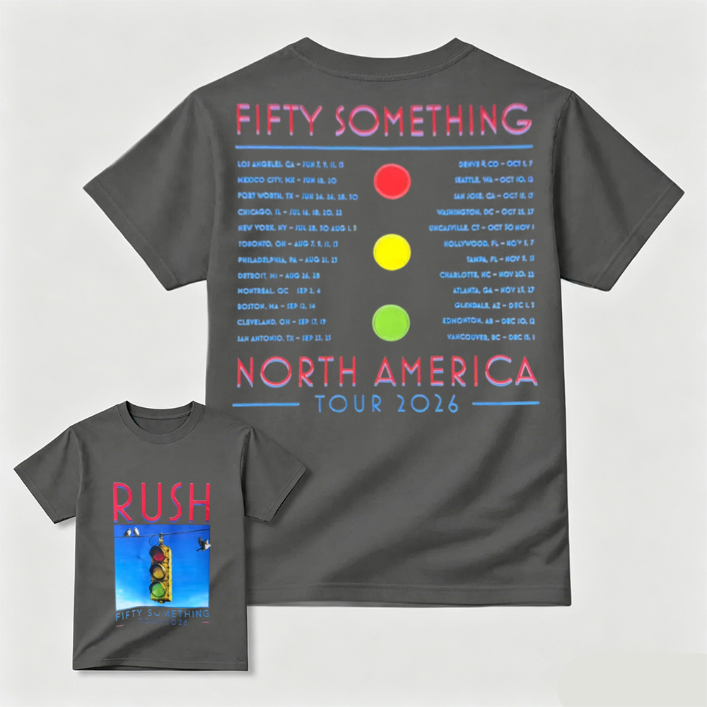 Rush Band Stoplight 2026 Concert Classic T-Shirt