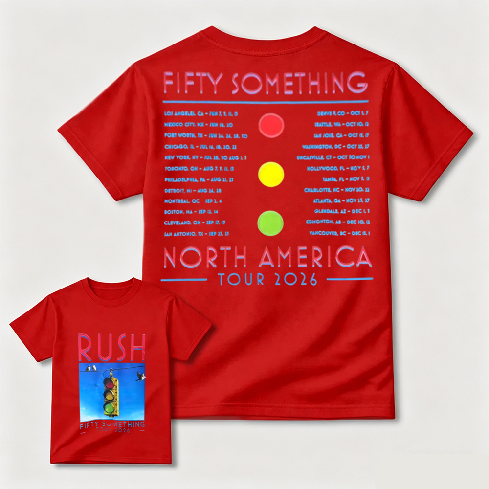 Rush Band Stoplight 2026 Concert Classic T-Shirt