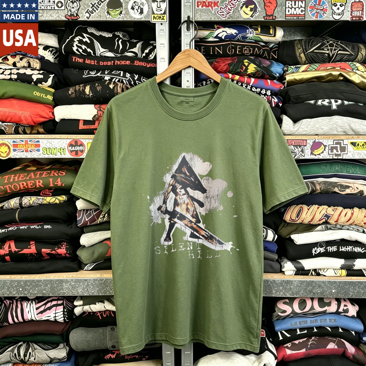 CozTee Silent Hill Pyramid Head Promo Graphic T-Shirt