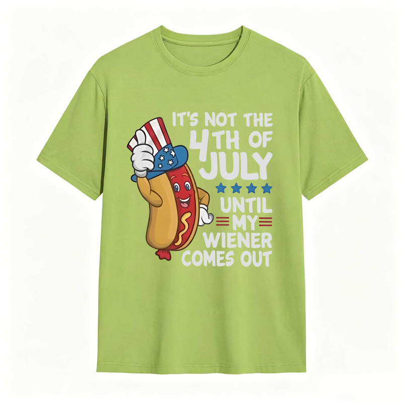 4th of July Funny Wiener Humor T-shirt