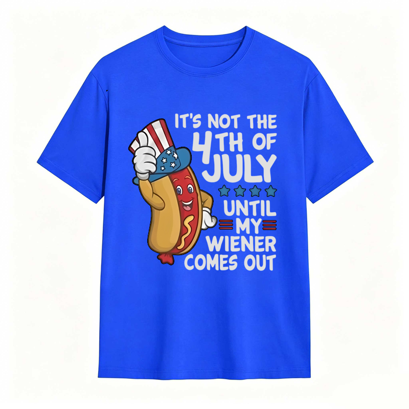 4th of July Funny Wiener Humor T-shirt