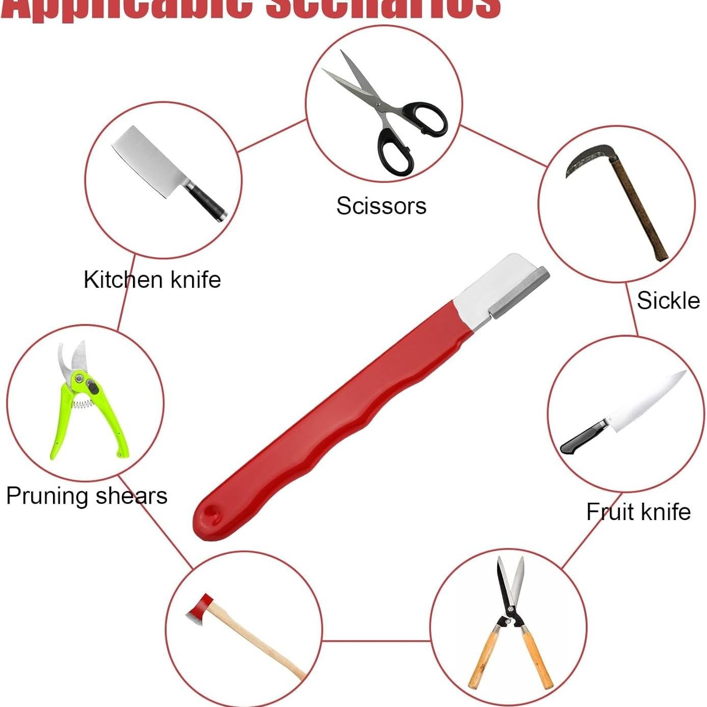 Manual Sharpener for Kitchen and Garden Blades