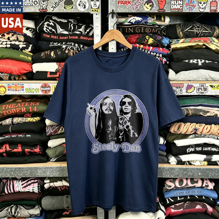 CozTee 80's Steely Dan Graphic T-Shirt