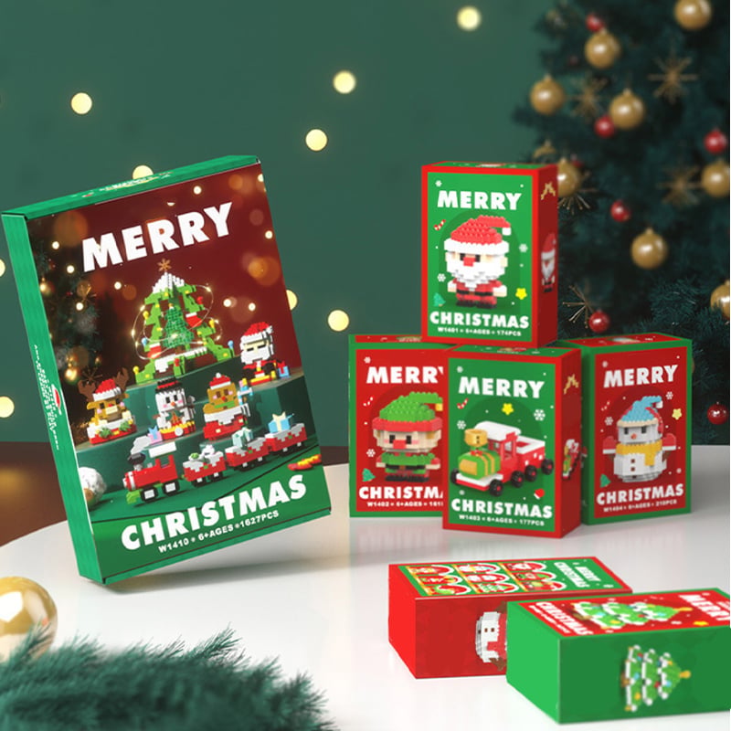  Mini Christmas Building Blocks Set
