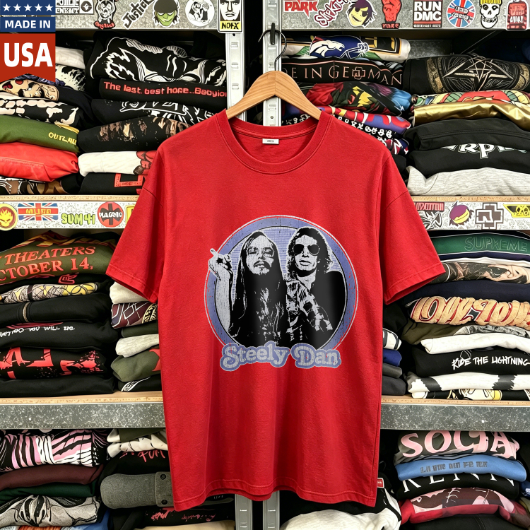 CozTee 80's Steely Dan Graphic T-Shirt