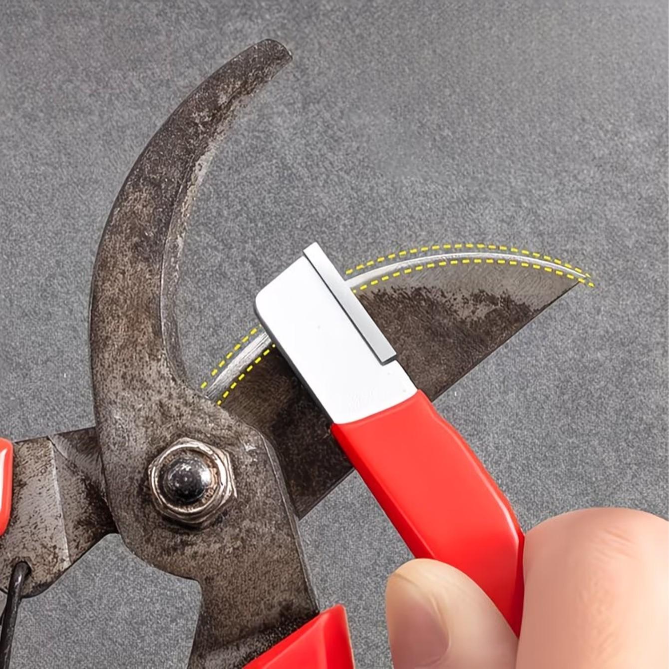 Manual Sharpening Tool in Use