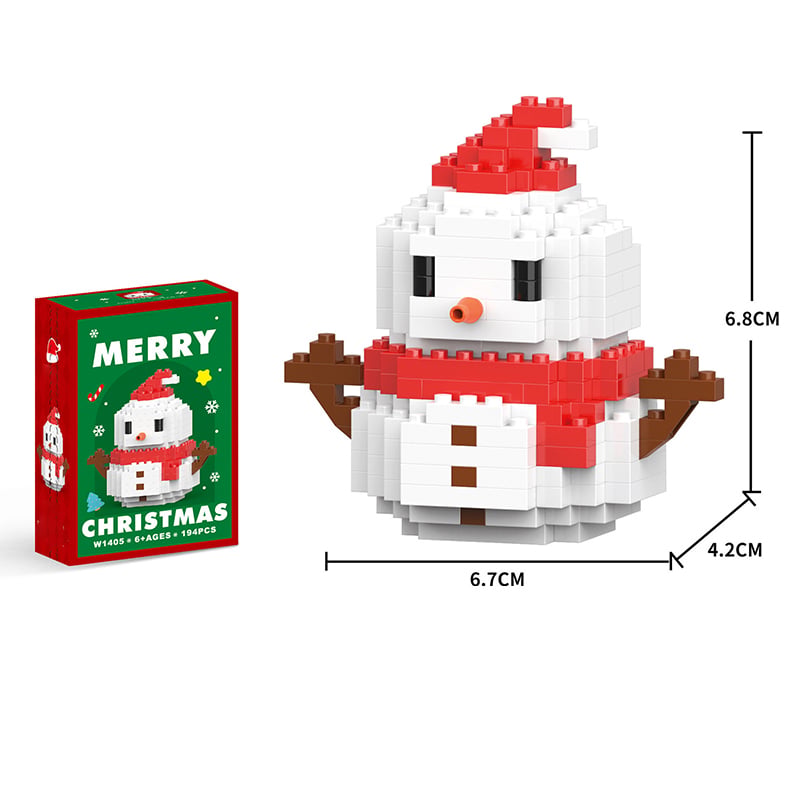  Mini Christmas Building Blocks Set