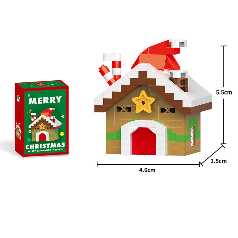  Mini Christmas Building Blocks Set