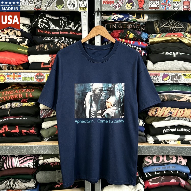 CozTee Aphex Twin. Come To Daddy Graphic T-Shirt