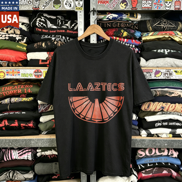 CozTee  L A Aztecs Fan Art Design  Graphic T-Shirt