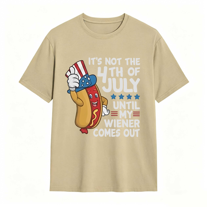 4th of July Funny Wiener Humor T-shirt